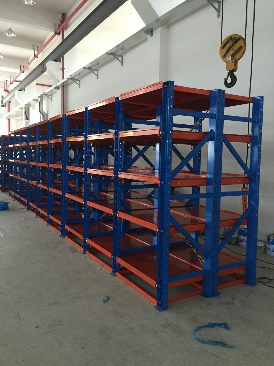 半开模具架